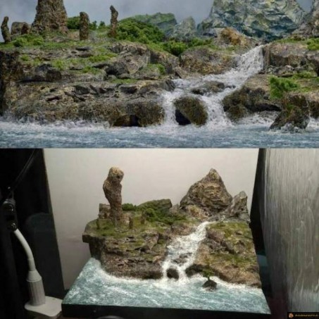 Fausse photo paysage