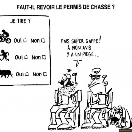 Faut il revoir le permis de chasse?