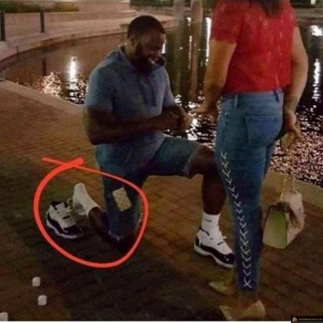 Faut pas abimer les chaussures
