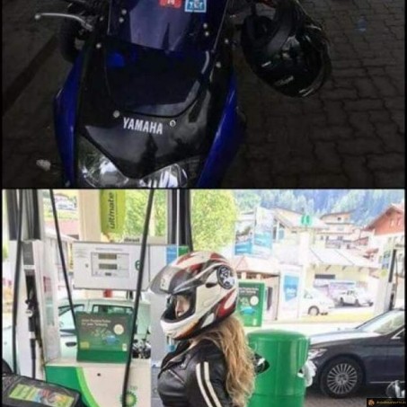 Faux sac de sable à moto