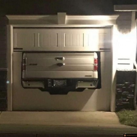 Garage trop court
