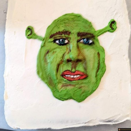 Gateau shrek