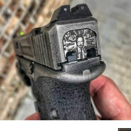 Gravure arme John Wick