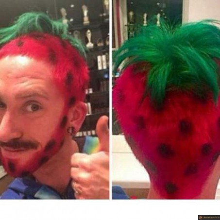 Homme fraise