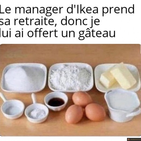 Ikea gâteau