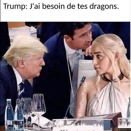 J'ai besoin de tes dragons