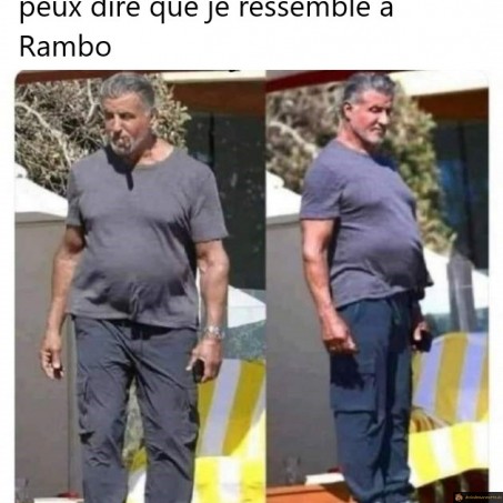 Je ressemble à Rambo