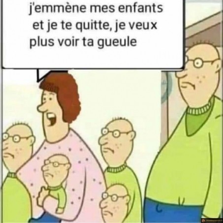 Je veux plus voir ta gueule