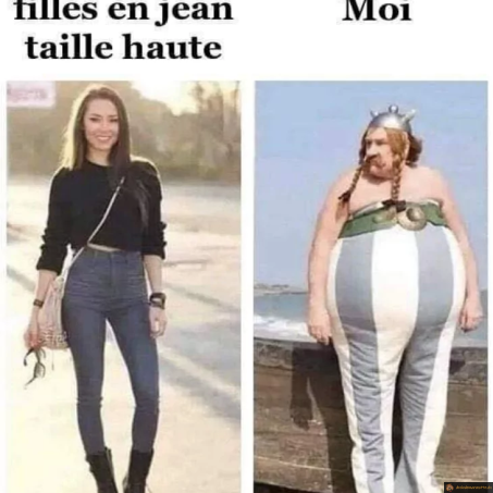 Jean taille haute