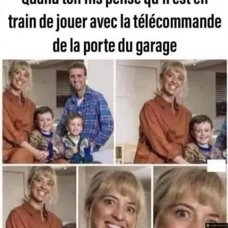 Joue avec la télécommande