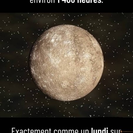 Journée sur Mercure