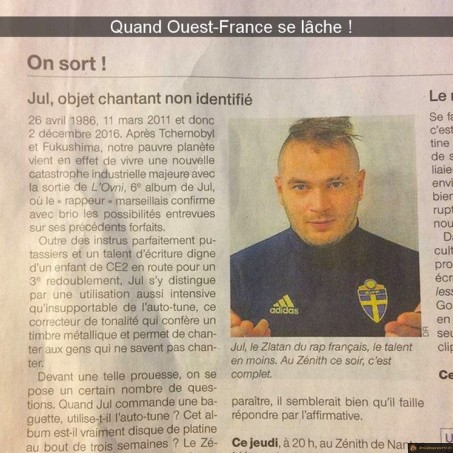 Jul, objet chantant non identifié