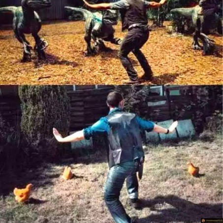 Jurassic world en vrai