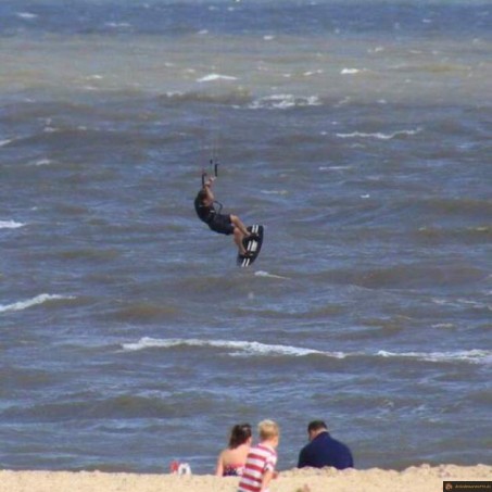 Kitesurf mouette