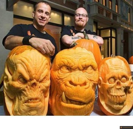 L'art de sculpter des citrouilles