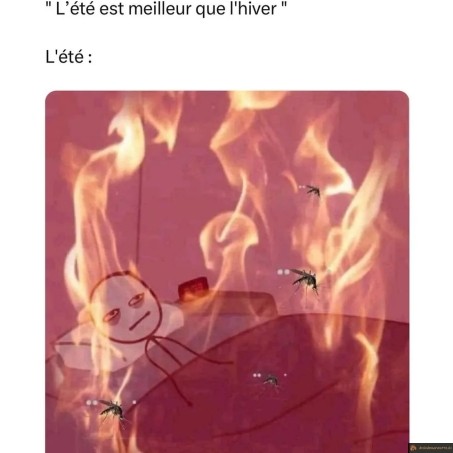L'été est meilleur que l'hiver