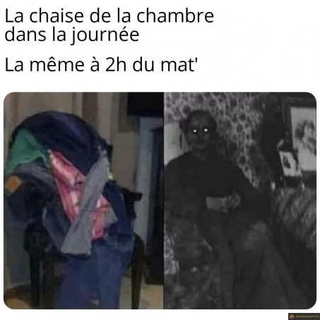 La chaise jour vs nuit