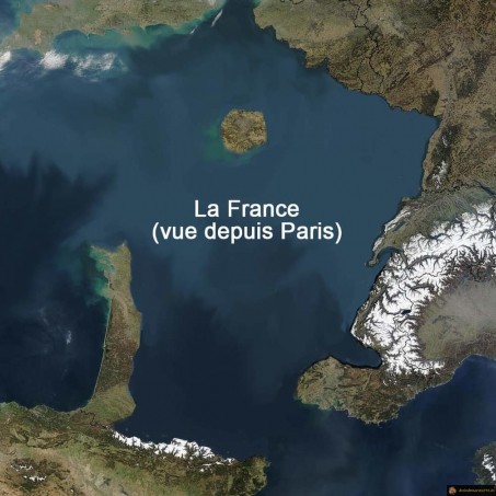 La France vue depuis Paris