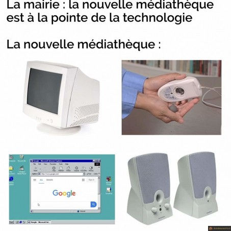 La nouvelle médiathèque
