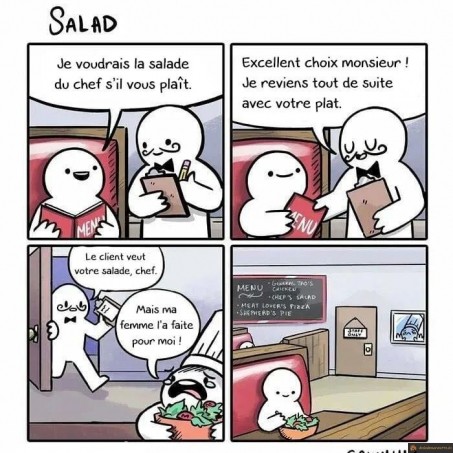 La salade du chef