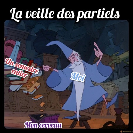 La veille des partiels