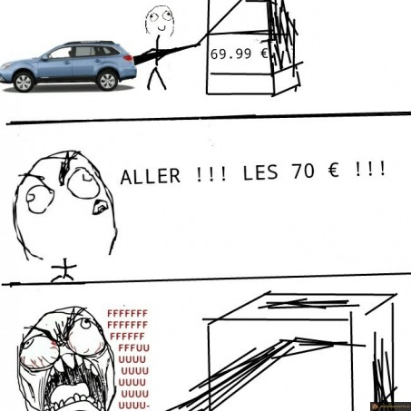 Le défi quand on fait le plein