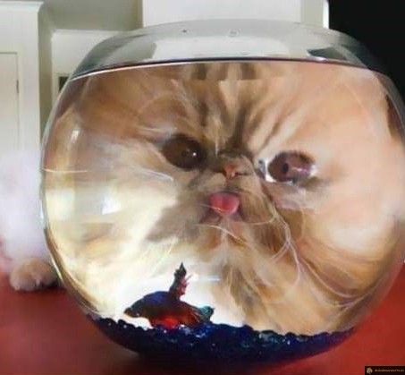 Le poisson a de quoi avoir peur