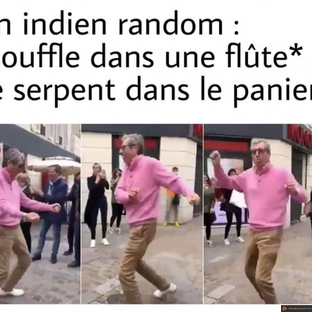Le serpent qui danse