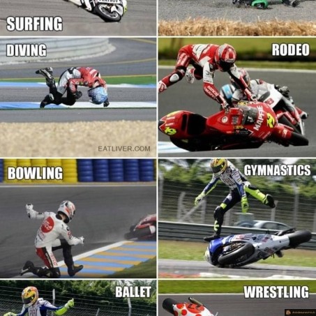 Les figures à moto