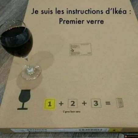 Les instructions d'Ikea