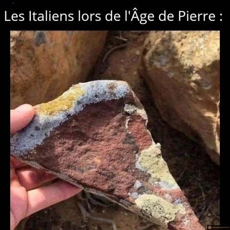 Les italiens à l'age de pierre