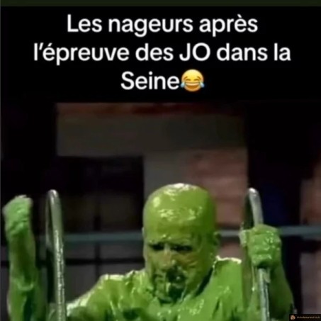 Les nageurs après les JO dans la Seine