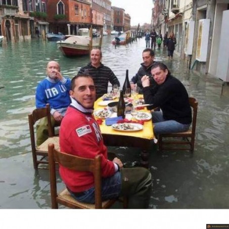 Les terrasses à Venise