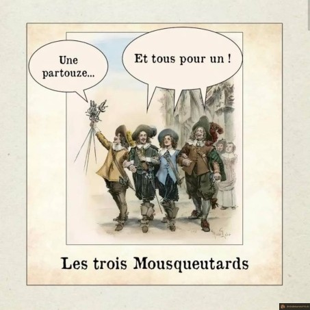 Les trois mousquetards