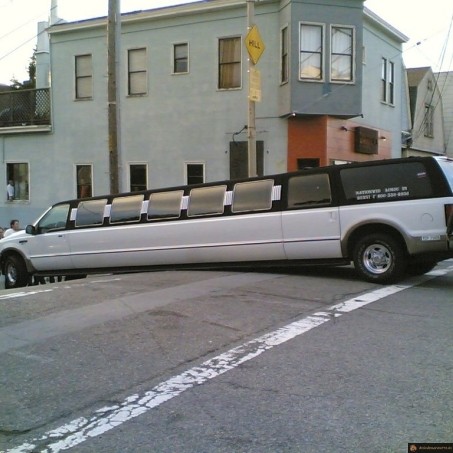 Limousine fail