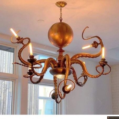 Lustre pieuvre