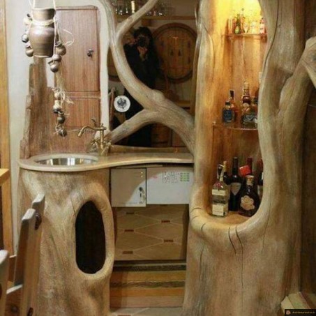 Maison arbre cuisine