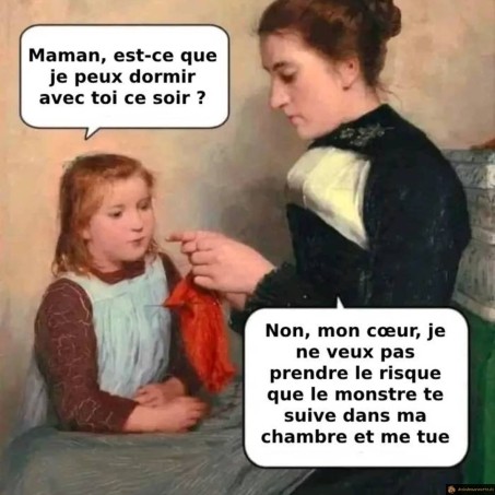 Maman dormir avec toi