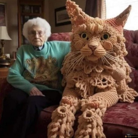 Mamie s'emmerde et veut un chat
