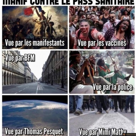 Manif contre le pass sanitaire