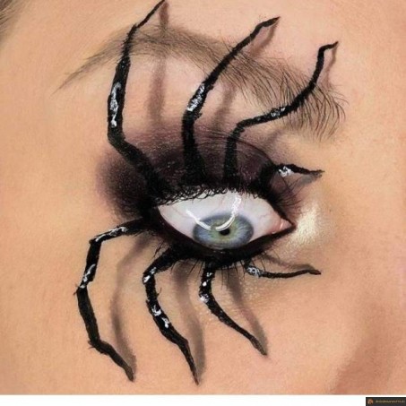 Maquillage yeux halloween