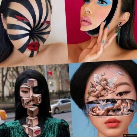 Maquillages trompe oeil