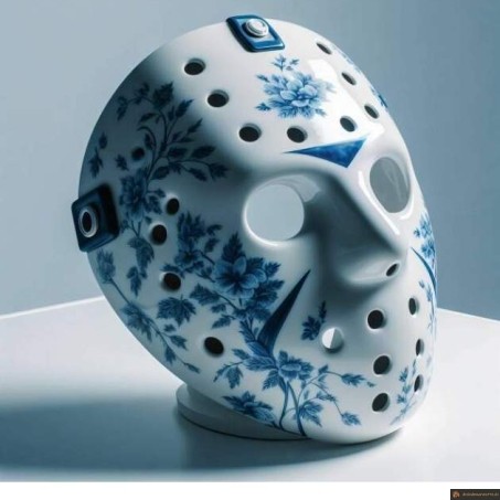 masque jason porcelaine