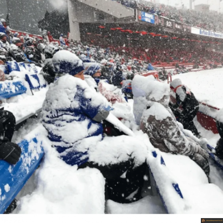 Match sous la neige