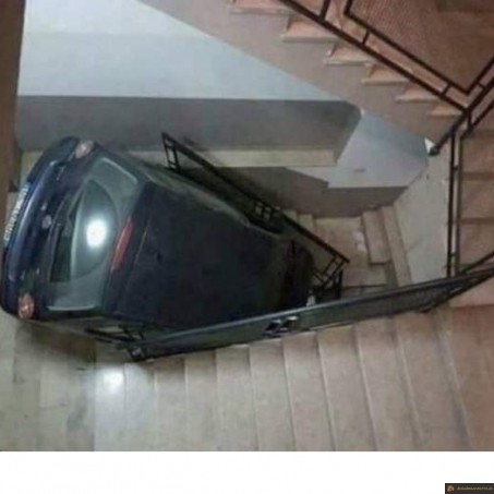 Mauvais accès garage