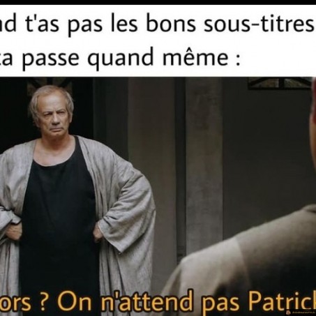 Mauvais sous-titres