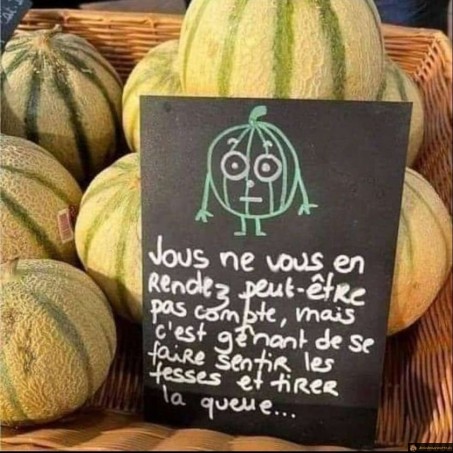 Melon c'est genant