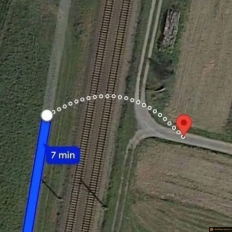 Merci google map pour le danger