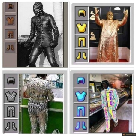 Minecraft armure