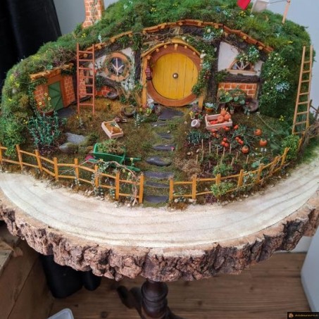 Mini maison hobbit